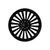 Jante DY1989 19x8 5x112 negre cu margine diamond cut compatibile Mercedes