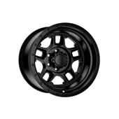 Jante DY306 KM 16x10 6x139.7 ET-50 negru mat compatibile Ford, Toyota, Nissan, Mitsubishi