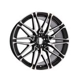 Jante DY342 DY343 KM 21x9.5 fata 21x10.5 spate 5x112 ET37 ET43 negru polish diamond cut compatibile BMW Cod: DY342 DY343