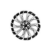 Jante DY819 KM 19x8.5 5x112 ET40 negru polish compatibile Audi