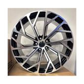 Jante DY819 KM 19x8.5 5x112 ET40 negru polish compatibile Audi