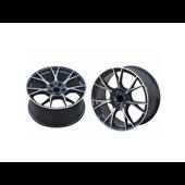 Jante PDW 19x8.5 fata 19x9.5 spate 5x112 ET25 ET33 negru polish compatibile BMW  Cod: L95407F12 NX / L95407R92 NX
