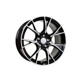 Jante PDW 20x8.5 fata 20x10 spate 5x112 ET25 ET33 negru polish compatibile BMW Cod: LA5407F14 NX / LA5407R78 NX