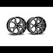 Jante PDW 20x9 fata 20x10.5 spate 5x112 ET35 ET40 negru polish compatibile BMW Cod: LA5445F15 / LA5445R74