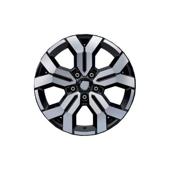 Jante originale Dacia Tergan 17x6.5J 5x114.3 ET32 negru diamond cut compatibile Dacia Duster III Bigster Cod: 403000581R