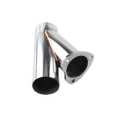 Kit cut off valve V evacuare auto cu telecomanda si colier V-band 76 mm inox Cod: TYV001/76