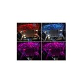Kit fibra optica plafon instelat LED RGB cu telecomanda 0,75mm1000 fire 3 metri 12V  Cod: ZC01