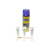Kit intretinere sistem franare cu spray curatare frane pasta anti-scartait lubrifiant si vaselina etrieri Cod: BK91259