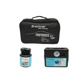 Kit reparatie pana anvelope cu compresor aer 12V si solutie etansare 450 ml  Cod: BK91044