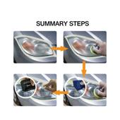 Kit restaurare faruri auto pentru polish si reconditionare lentile Cod: 13937