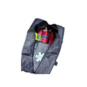 Kit siguranta auto complet trusa cutie neagra ART omologata RAR 2 triunghiuri vesta geanta stingator fara manometru