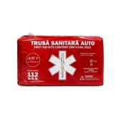 Kit siguranta auto complet trusa tip borseta omologata RAR  2 triunghiuri stingator Runkit  vesta geanta