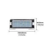 Lampa LED numar inmatriculare compatibila Land Rover Freelander I Cod: 72105