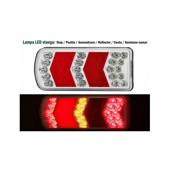 Lampa LED remorca 12V-24V GLO-TRAC stop, semnalizare, pozitie, numar, ceata sau mers inapoi Cod: TRS006