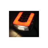 Lampa LED remorca GLO-TRAC 12V-24V pozitie, stop, semnalizare si iluminare numar Stanga/Dreapta Cod: TRS004