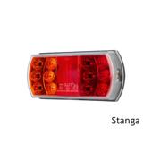 Lampa LED remorca STG/DR 12V-24V stop, semnalizare, pozitie si iluminare numar Cod: TRL030A