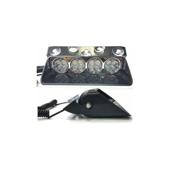 Lampa LED stroboscopica parbriz 12V cu ventuze diverse culori Cod: S4Y
