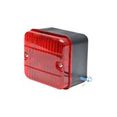 Lampa ceata spate 12V-24V rosie pentru remorca, platforma si camion Cod: TR009