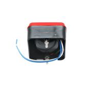Lampa ceata spate 12V-24V rosie pentru remorca, platforma si camion Cod: TR009