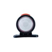 Lampa gabarit LED auto rotunda neon alb rosu 12V 24V Cod: SPT020DAR