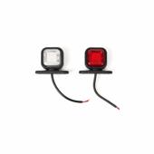 Lampa gabarit auto patrata Led tip neon 12–24V Cod: 202204