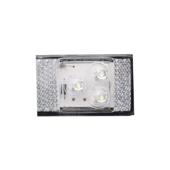 Lampa laterala LED 14x07 12V pozitie/semnalizare alb, rosu, galben Cod: LED1407