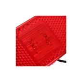 Lampa laterala LED rosie 4 LED 12V/24V Cod: L1015147