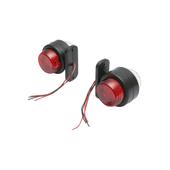 Lampa laterala gabarit auto LED 12V 24V rosu alb pentru semnalizare vehicule Cod: BK69445