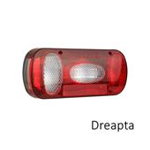 Lampa spate auto/remorca stanga sau dreapta cu becuri 12V stop, semnalizare, pozitie, mers inapoi sau ceata si iluminare numar Cod: TR006