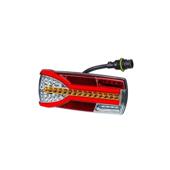 Lampa stop 305x132, 7 functii, ceata, mers inapoi, semnalizare dinamica, mufa 7 pini, stanga, incolor Cod: LZD 2302