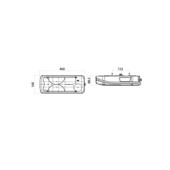 Lampa stop auto pentru camion remorca cu cablaj 5 functii Cod: 201801-KBL