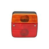 Lampa stop remorca patrata cu iluminare numar 12V-24V stanga / dreapta omologata E11 Cod: TR004