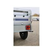 Lampa stop remorca patrata cu iluminare numar 12V-24V stanga / dreapta omologata E11 Cod: TR004