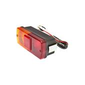 Lampa stop spate cu catadioptru rosu-galben 12 V  Cod: DISCP54