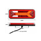 Lampi LED spate multifunctionale universale 12-36V semnalizare dinamica 5 functii set 2 bucati  Cod: ST0750