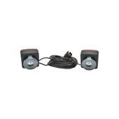 Lampi magnetice pentru remorca 12V cu fisa 7 pini si cablu alimentare 7.5m Cod: BK69080