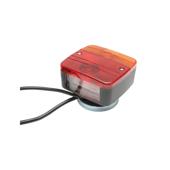 Lampi magnetice pentru remorca 12V cu fisa 7 pini si cablu alimentare 7.5m Cod: BK69080