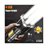 Lanterna LED reincarcabila 240 lm 3W Cod: FST-HY-912