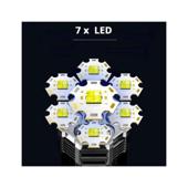 Lanterna reflector LED reincarcabila 7 LED lumina laterala 4 trepte USB Cod: MIV