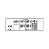 Lanturi zapada antiderapante tip romb KN70
