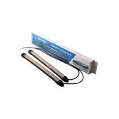 Lumini de zi DRL LED 27.5 cm 12V cu semnalizare dinamica set 2 bucati Cod: ZC-D3