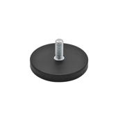 Magnet M6 cu tija si filet exterior  Ø 66mm Cod: D66-M6