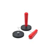 Magnet negru pentru montaj folie carbon Cod: L-444