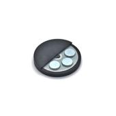Magnet negru pentru montaj folie carbon Cod: L-444