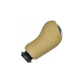 Maner schimbator imitatie piele compatibil Dacia Logan / Renault Megane / Clio cu 2 adaptoare pentru 5 si 6 viteze Cod: SC-60