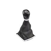 Maner si Manson schimbator  imitatie piele  compatibil Ford Focus MK2 cu 2 adaptoare pentru 5 si 6 viteze  Cod: SC-150