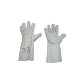 Manusi de sudura din piele bovina captusite cu manseta protectie 15 cm lungime 35 cm marimea 10 Cod: BK78890