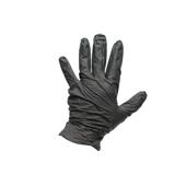 Manusi din nitril negre nepudrate cu textura aderenta pe degete, 100 bucati Cod: DISTT87 / DISTT86 / DISTT85