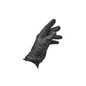 Manusi din nitril negre nepudrate cu textura aderenta pe degete, 100 bucati Cod: DISTT87 / DISTT86 / DISTT85
