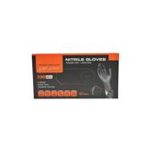 Manusi nitril negre nepudrate cu textura aderenta pe degete marimea S 100 buc Cod: BK79977